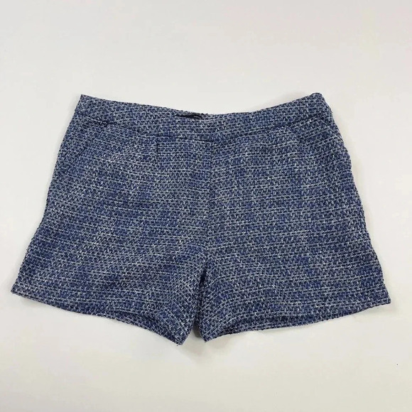 Harve Bernard Blue Tweed Short - Picture 1 of 11